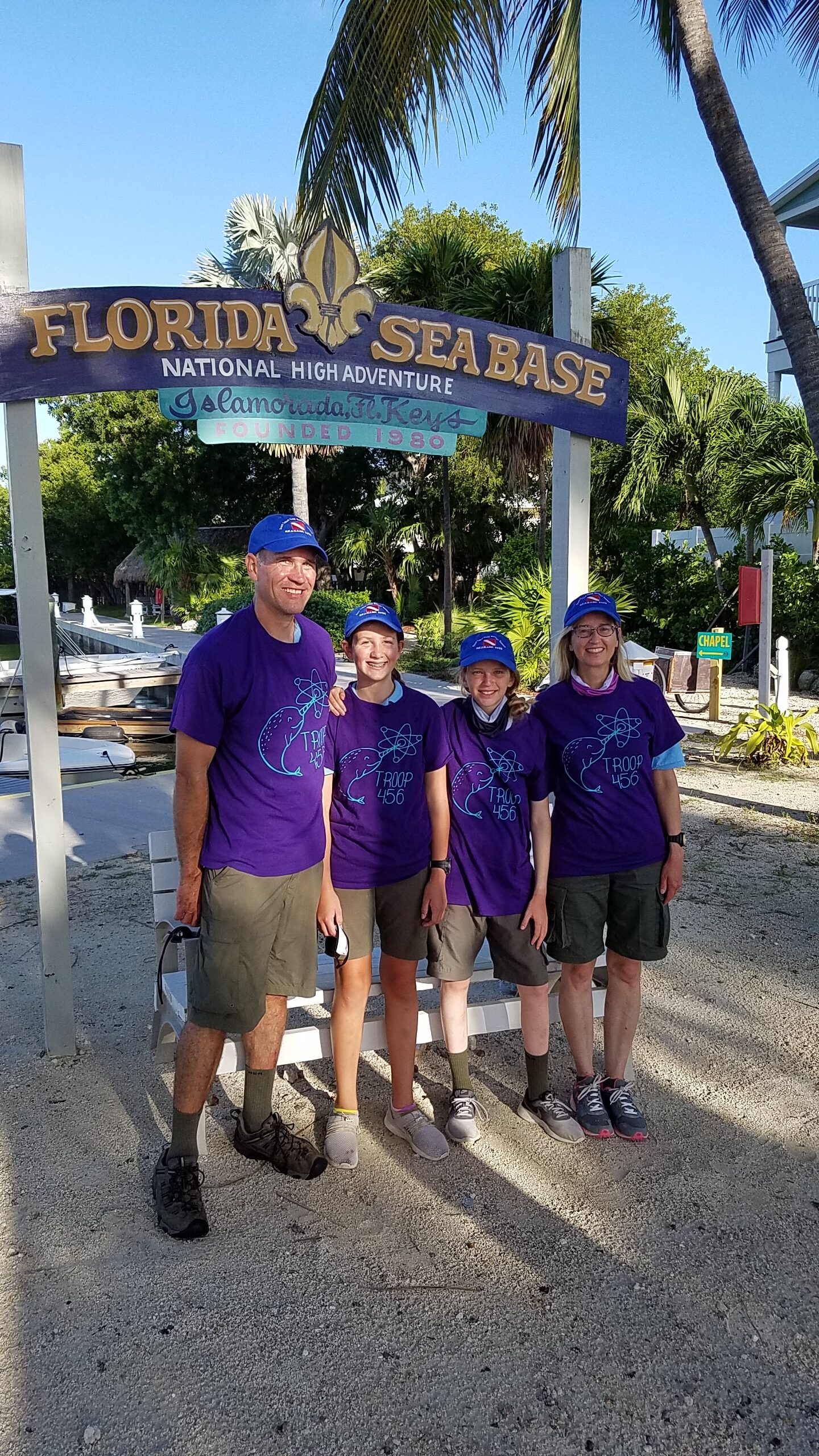 Florida Sea Base arch